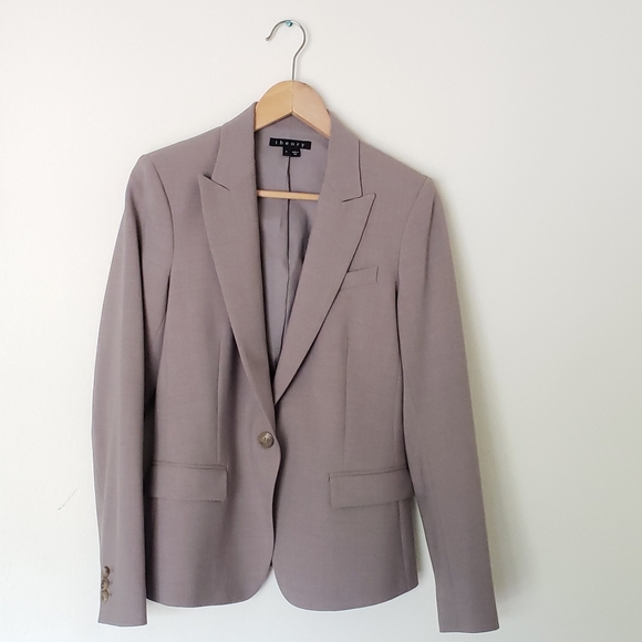 Theory Jackets & Blazers - Theory Women's wool blend blazer size 8